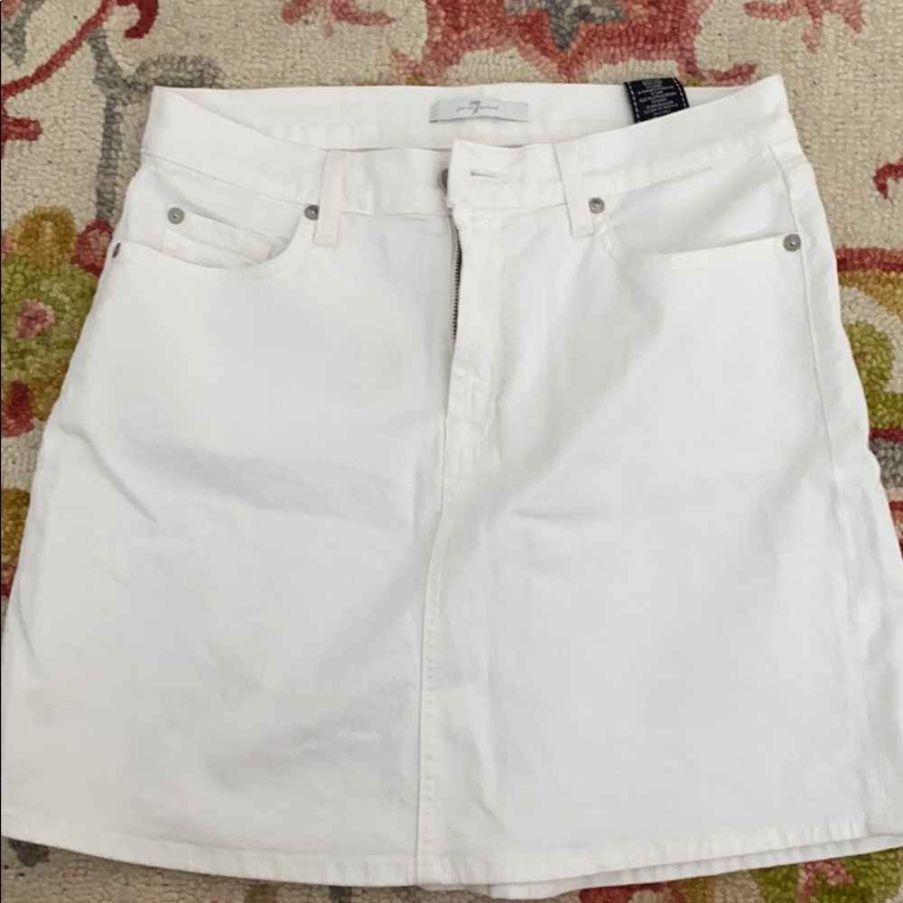 7 for all mankind skirt